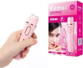 Kemei 4 in 1 USB Neus Oor Trimmer Tondeuse Oplaadbare voor vrouwen - KM-2715