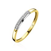 ZINZI ring ZGR148 - Goud 14k - Zirkonia