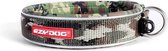 EzyDog Neo Classic Hondenhalsband - Halsband voor Honden - 34-38cm - Groen Camouflage