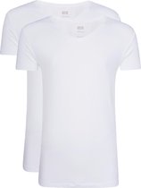 WE Fashion Heren invisible T-shirt, 2-pack