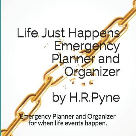 Life Just Happens Emergency Planner and Organizer- Grey- Lif ... - cover