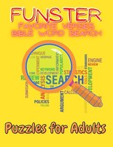 Funster Favorite Verses Bible Word Search: Funster Word Search Puzzles for Adults