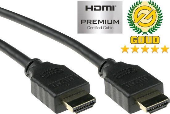 ACT AK3944 HDMI kabel 2 m HDMI Type A (Standaard) Zwart | bol.com