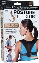 Postuur Corrector - Met extra okselpads - Houding Correctie - Rugbrace - Posture Corrector - Rug Corrector - Schouder brace - Rugband - One size