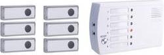 Foto: M e modern electronics frs 106 1 draadloos belsysteem voor draadloze deurbel