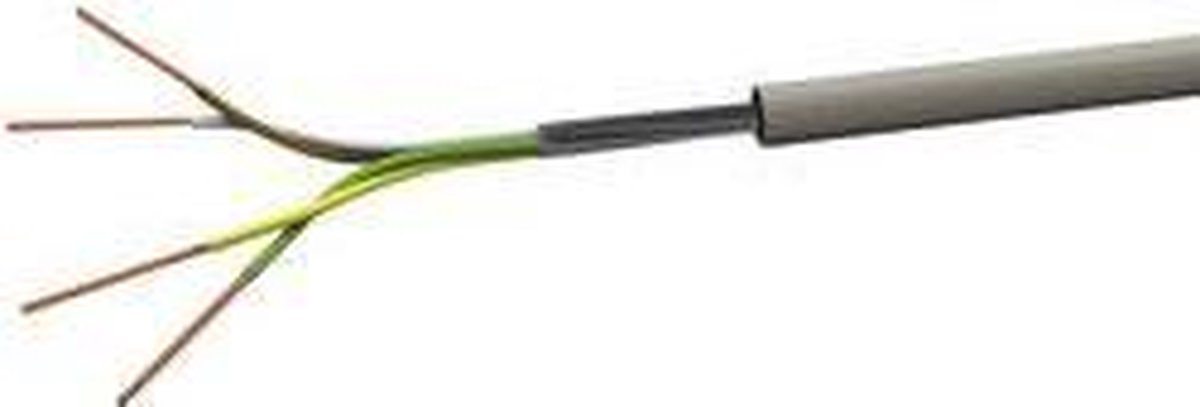 VOKA Kabelwerk LiYY Stuurstroomkabel 4 x 0.14 mm² Grijs (RAL 7001) LIYY4X14 100 m