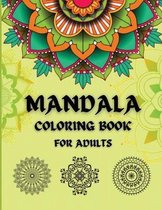 Mandala Coloring Book For Adults-50 Mandalas for Stress, Complex, Nice and Elegant Zen Book