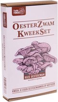 Oesterzwam Starterset – Roze oesterzwam - Maak je eigen growkit - Kweek paddestoelen op je eigen koffiedik - Duurzaam - Kado