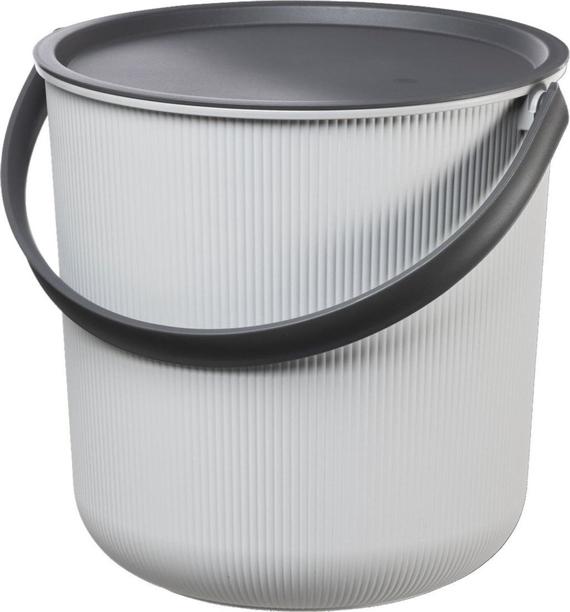 Emmer / opslagcontainer voor Plast Team Akita 53L - Grijs