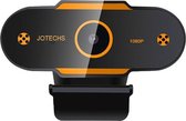 Jotechs Webcam Deluxe - Webcam voor PC - 1920x1080 Pixels - USB Webcam - Ingebouwde Microfoon - Nieuw Model 2023