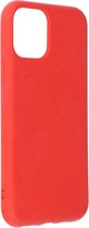 Forcell BIO - Zero Waste Case voor - IPHONE 11 Pro Max - rood - 100 % Biologisch afbreekbaar -