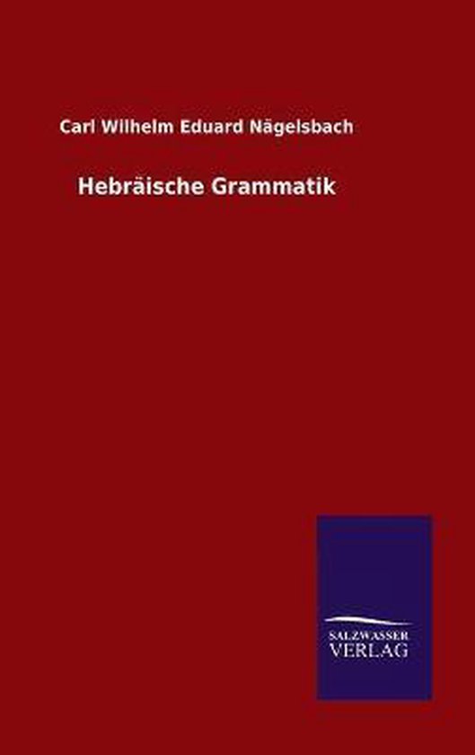 Hebräische Grammatik - cover
