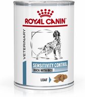 Royal Canin Sensitivity Control - Dieetvoeding volwassen hond gevoelig voor bepaalde voedingsstoffen 12 x 420 gram blikjes - Kip - Rijst