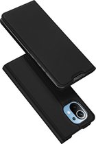 Dux Ducis - Pro Serie Slim wallet hoes - Xiaomi Mi 11 - Zwart