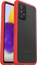 OtterBox React case voor Samsung Galaxy A72 - Transparant/Rood