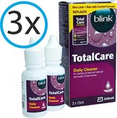 TotalCare Cleaner - 90 ml - Lenzenvloeistof - 6 flacons van 15ml