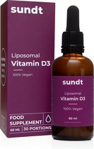 Vitamine D3 Supplement van Sundt© - Liposomaal - 60 ml - Glutenvrij - Vitamine D voor jouw immuunsysteem