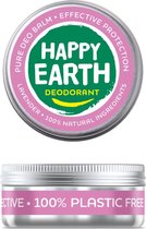 Happy Earth Pure Deodorant Balm Lavender 45 gr - 100% natuurlijk