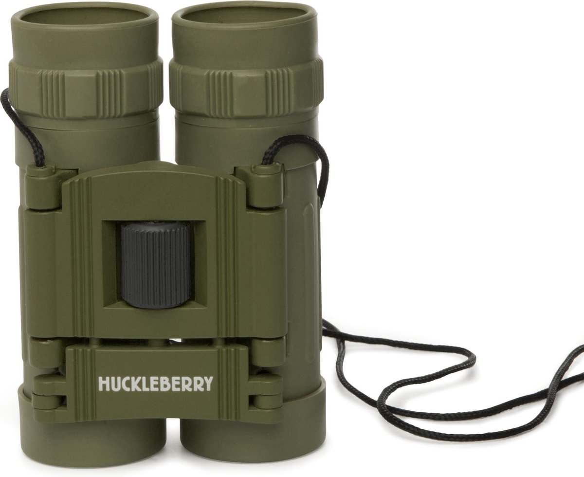 Kikkerland – Huckleberry Verrekijker – Natuur – Buitenspeelgoed - Buitenspelen – Met opbergtas – 8x21 Zoom - Ontdek de natuur