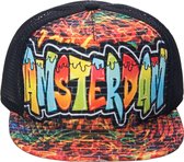 Robin Ruth Snapback Nathan Mesh oranje CH803-B