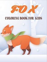 Fox Coloring Book For Kids