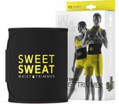 Sweet Sweat Waist Trimmer - Waist Trainer - Afslankband - Waist Shaper - Sauna Belt Geel| Size: Medium