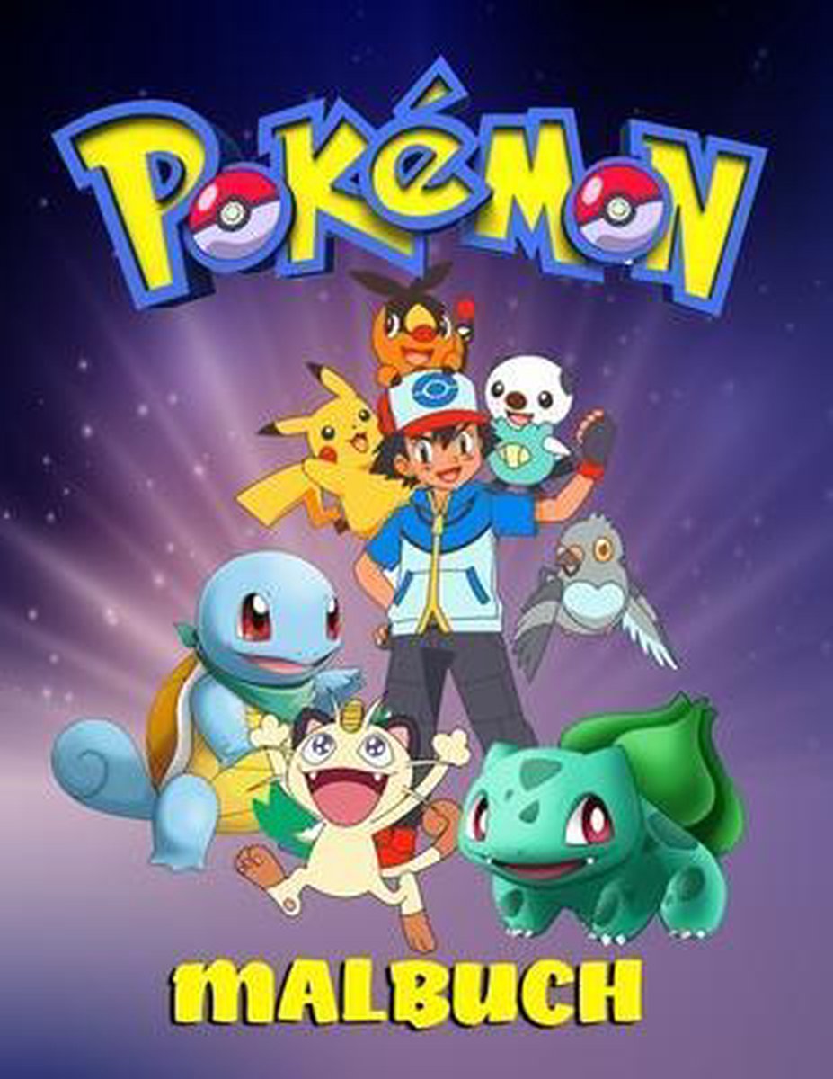 pokemon Malbuch, Kima Color | 9798723731134 | Boeken | bol.