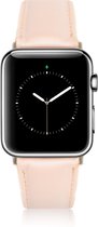 Bracelet Apple Watch en cuir nude - Convient pour la série iWatch 1/2/3/4/5 - Oblac®