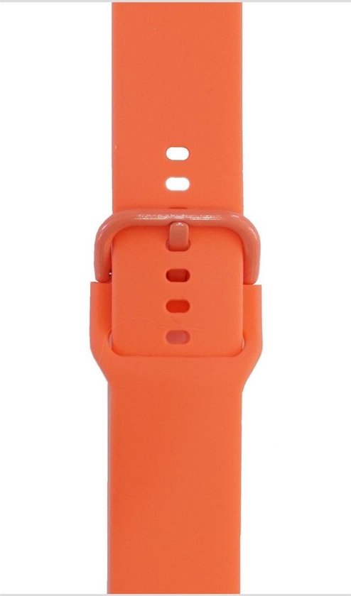 Fluweel Watermeloen Rood bandje Fitbit Versa Large