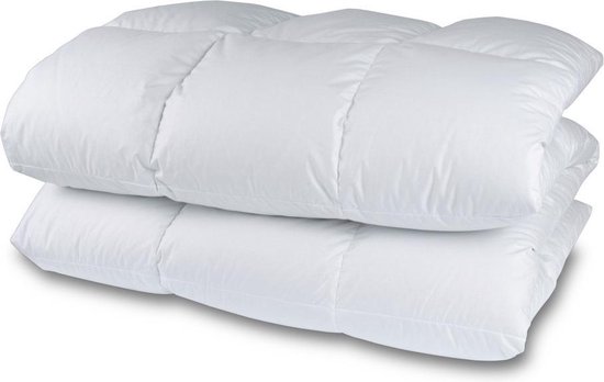 White Cloudz - Eiderdons dekbed Royal (Afmeting: 155 x 220 cm, Warmteklasse: 3 - Voor-/najaar) 100% IJslandse eiderdons