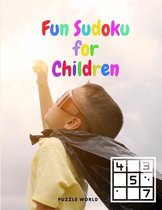 Fun Sudoku for Children - 200 Sudoku Puzzles for Kids ages 8-12