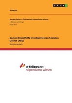 Soziale Einzelhilfe im Allgemeinen Sozialen Dienst (ASD)