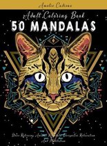 Adult Coloring Book: 50 Mandalas