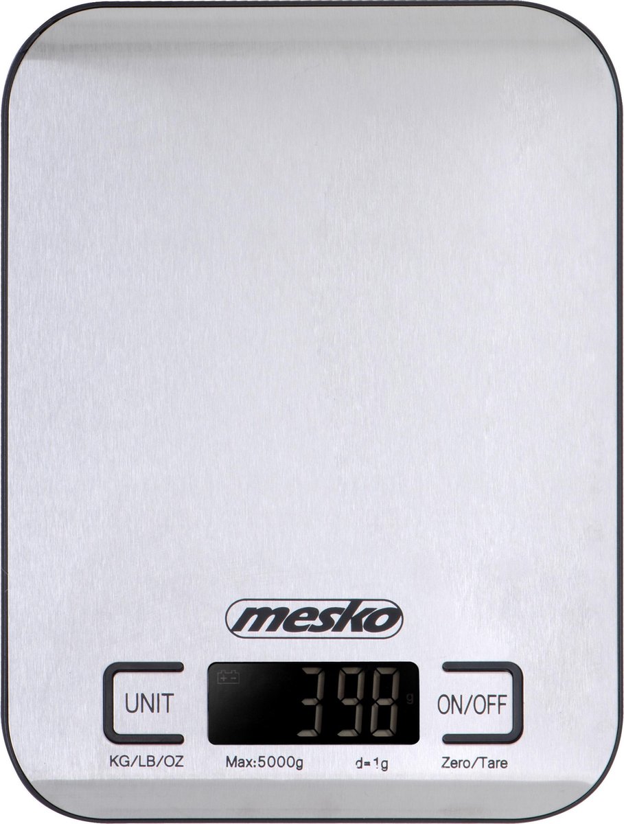 Mesko MS 3169 keukenweegschaal RVS/INOX - digitaal