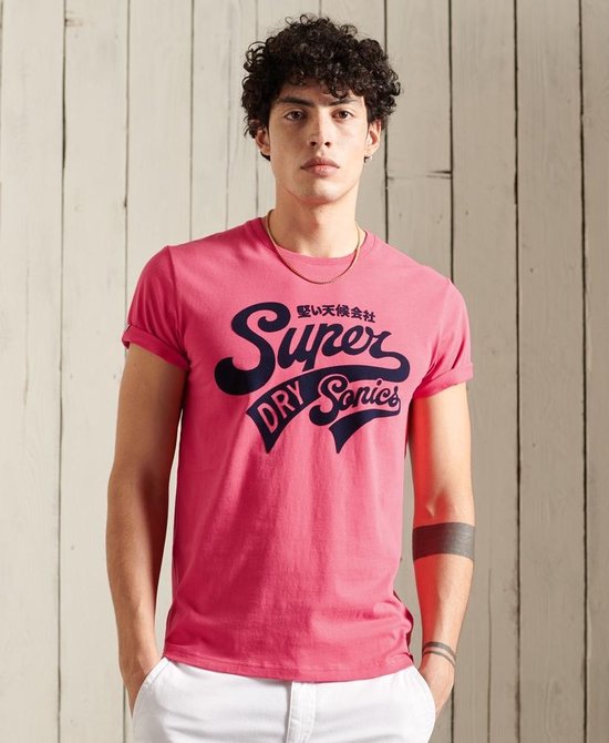 Superdry Collegiate Graphic 185 Heren T-shirt - Maat  2XL