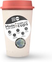 NOW Cup tasse à café réutilisable crème / corail 12oz / 340ml