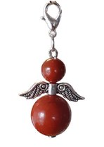 Beschermengel Jaspis ( Halfedelsteen ) , Chakra Engel , Geluksengel , Silverwing . ( Meerdere Varianten Beschikbaar !!! )