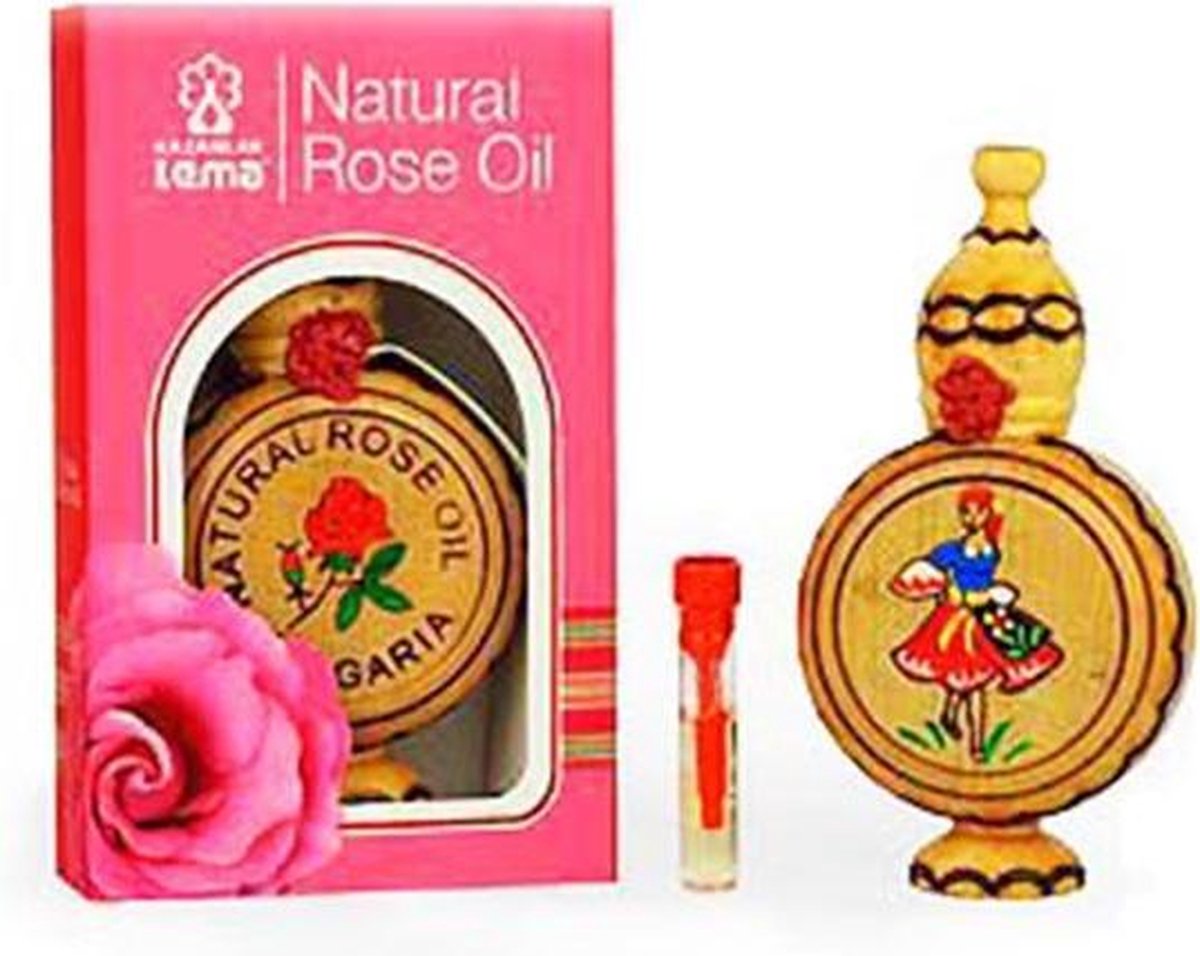 komen Bukken holte Biologische rozenolie uit Bulgarije, puur olie van roos, geconcentreerd  etherische... | bol.com