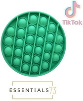 ESSENTIALS73 POP IT Fidget Toy - Rond - Groen - Tiktok