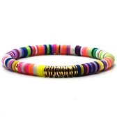 Tila kralen armband - Handgemaakt - Etnische Polymeer - Multicolour - Dames - Lieve Jewels