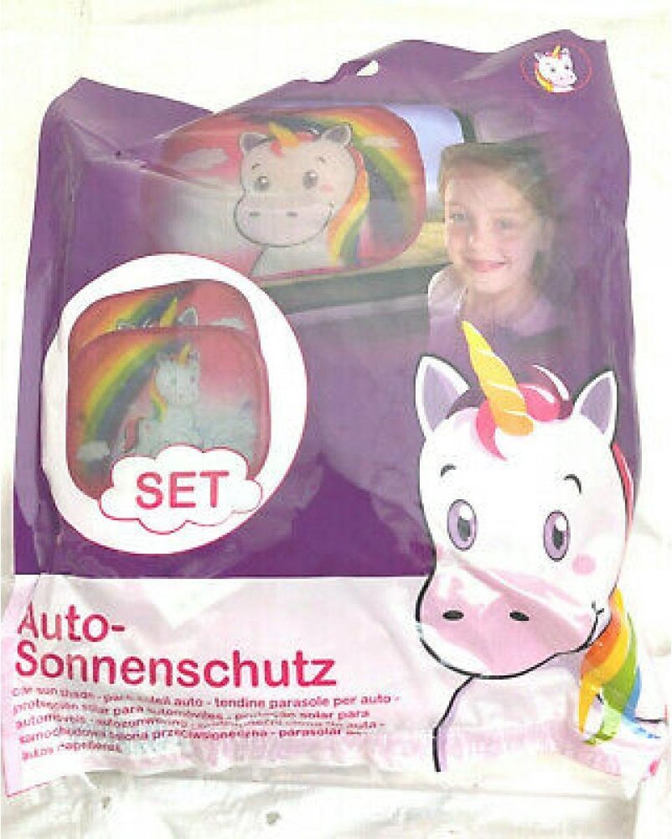 Unicorn auto zonnescherm - baby - kind