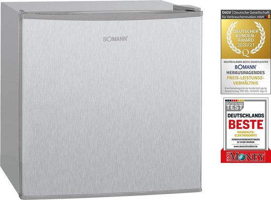 Bomann GB 341 - Mini Diepvriezer - inox