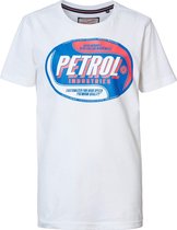 Petrol Industries - Jongens Artwork t-shirt - Wit - Maat 128