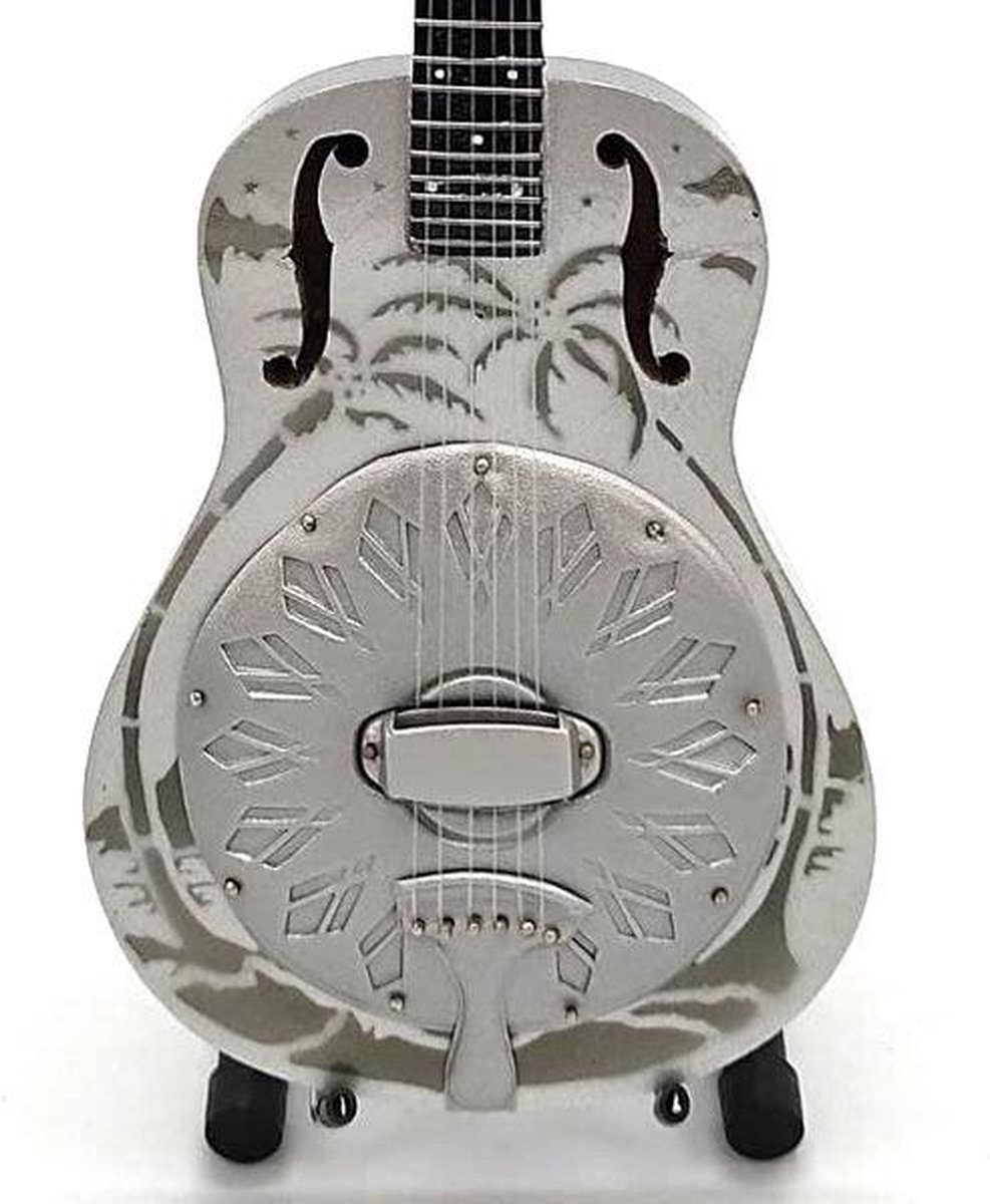 Onleesbaar Slechthorend hoe te gebruiken Miniatuur gitaar Mark Knopfler Dire Straits | bol.com