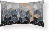 Kussenhoes Square - May Long - Kussenhoes - 30x50 cm - Sierkussen - Polyester