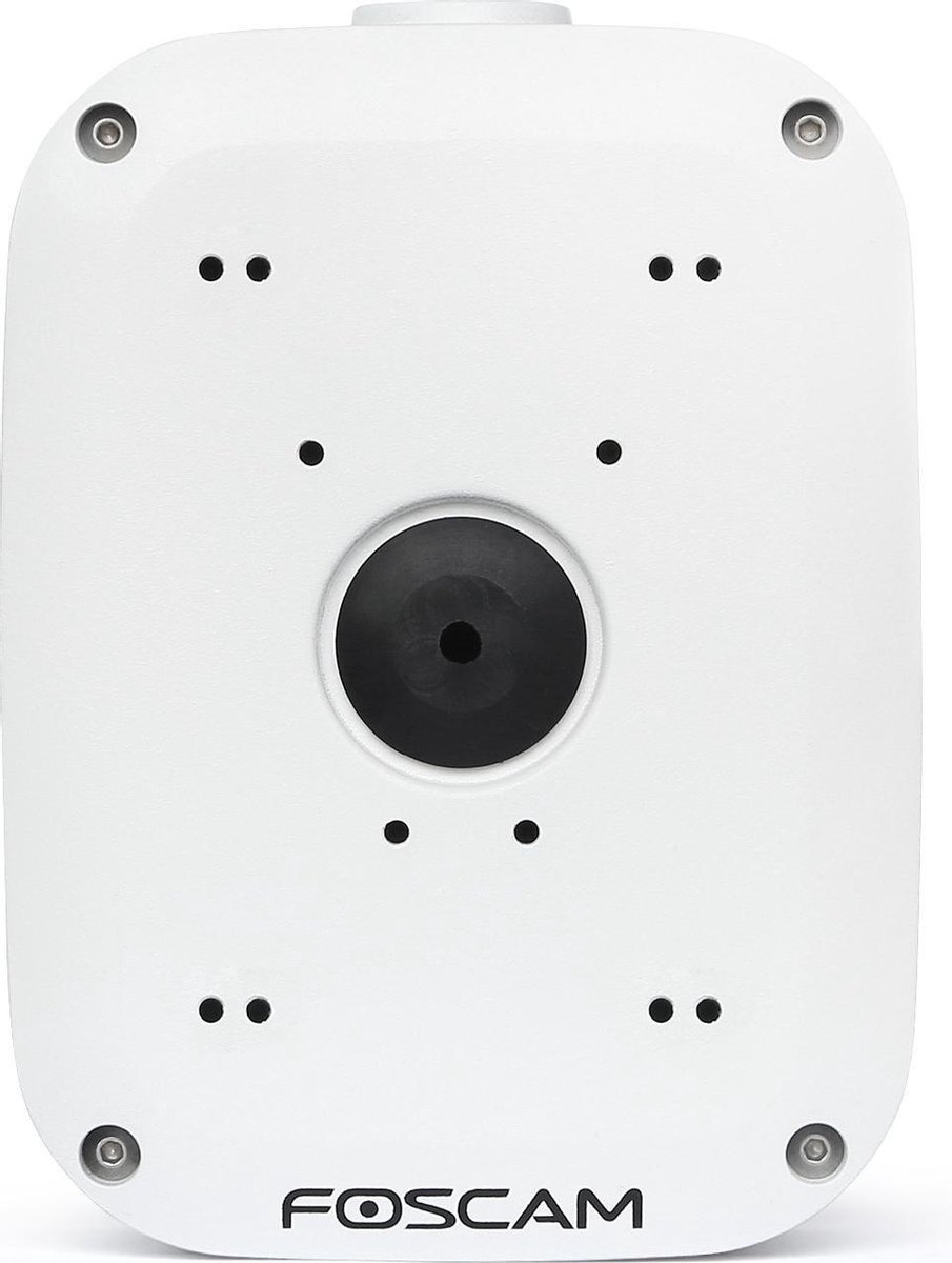 Foscam FABS2 Lasdoos – Waterdichte Kabelbox voor Foscam SD2, SD4, SD8P en SD8EP – Beschermt Camerakabels tegen Regen en Vandalisme – Buitenmontage – Wit/Zwart