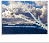 Forex - Straaljagers in de Lucht - 40x30cm Foto op Forex