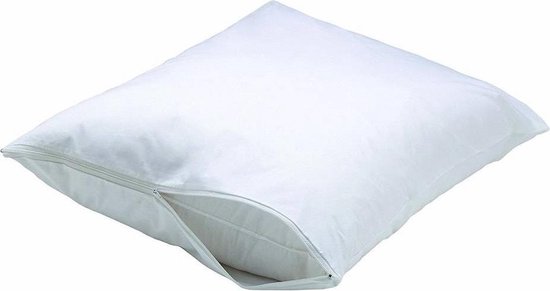 Bed Care - Badstof - Waterdicht PU - Ondersloop - 60x70 cm - Wit