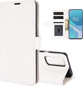 OnePlus 9 hoesje - Wallet bookcase - Wit - GSM Hoesje - Telefoonhoesje Geschikt Voor: OnePlus 9