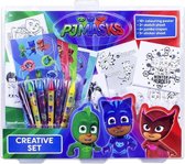 PJ Masks Creative Set 23-Delig met kleurplaat en meer